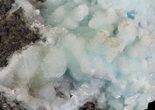 Sky-Blue, Stalactitic Aragonite Formation - China #63914-3
